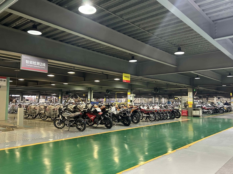 Chongqing Qiyuan Motorcycle Co., Ltd manufacturer production line