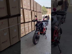 Speedometer And Odometer Equipped Dual Sport Motorcycle with Water Cooling Engine